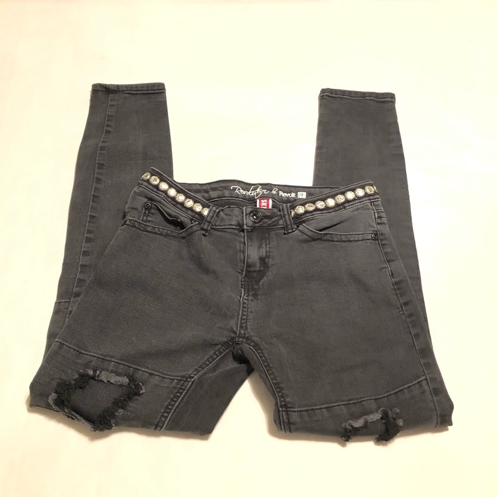 Revolution & Revolt Distressed Women’s Jeans Sz 9